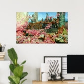 Lawrence Alma-Tadema De Rozen van Heliogabalus Poster (Thuiskantoor)