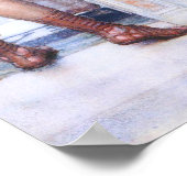 Lawrence Alma-Tadema - Een stille groet Poster (Hoek)