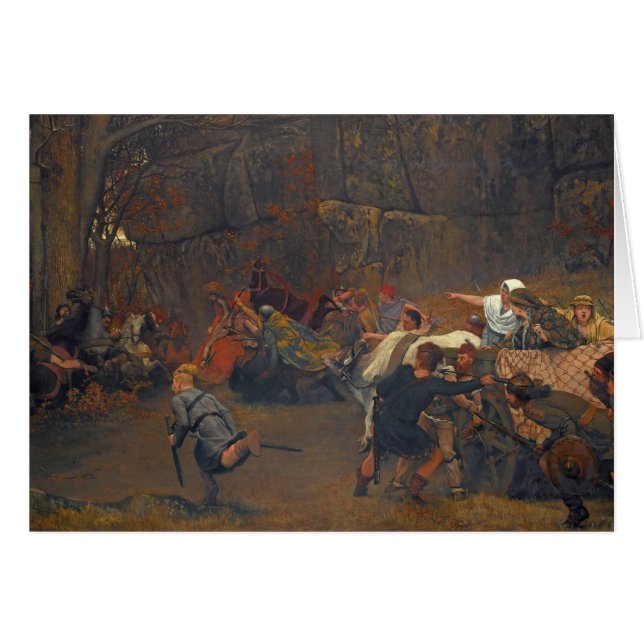 Lawrence Alma-Tadema - Gunthram Bose en zijn (Voorkant Horizontaal)