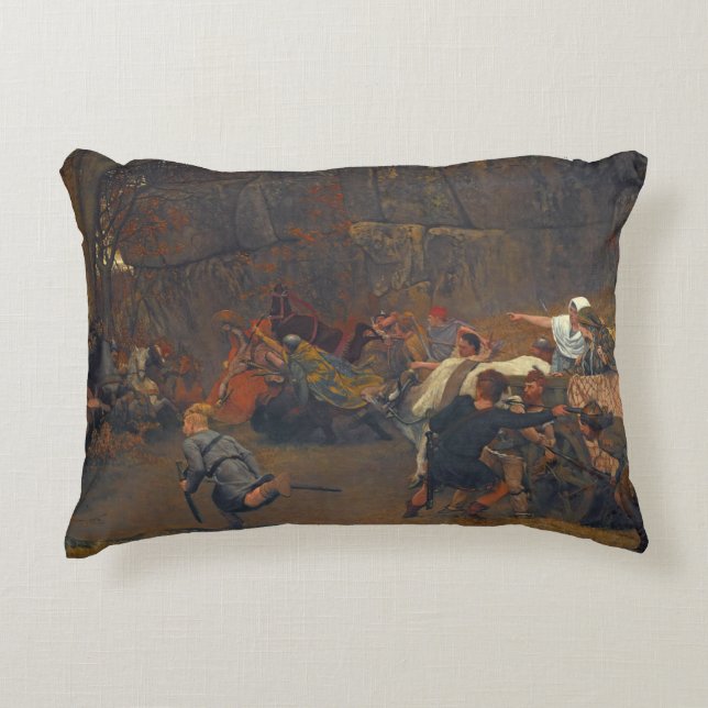 Lawrence Alma-Tadema - Gunthram Bose en zijn Accent Kussen (Voorkant)