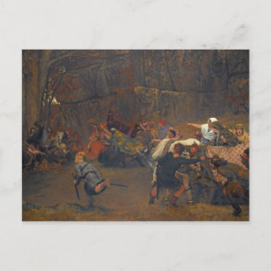 Lawrence Alma-Tadema - Gunthram Bose en zijn Briefkaart