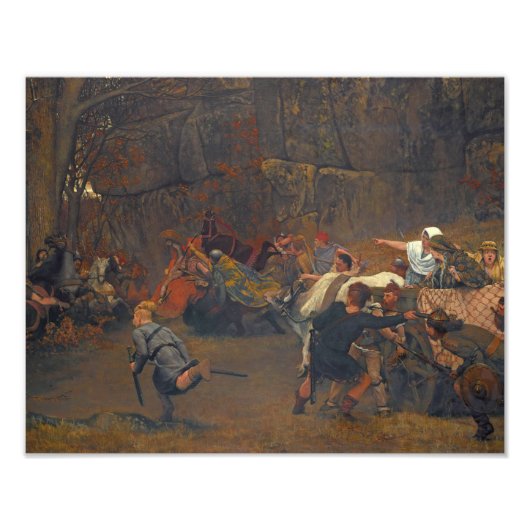 Lawrence Alma-Tadema - Gunthram Bose en zijn Foto Afdruk (Voorkant)