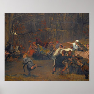 Lawrence Alma-Tadema - Gunthram Bose en zijn Poster