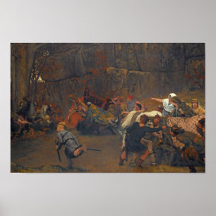 Lawrence Alma-Tadema - Gunthram Bose en zijn Poster