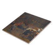 Lawrence Alma-Tadema - Gunthram Bose en zijn Tegeltje (Zijkant)