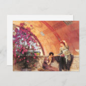 Lawrence Alma Tadema Onbewusteloos rivalen Briefka Briefkaart (Voorkant / Achterkant)