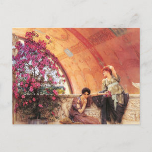 Lawrence Alma Tadema Onbewusteloos rivalen Briefka Briefkaart
