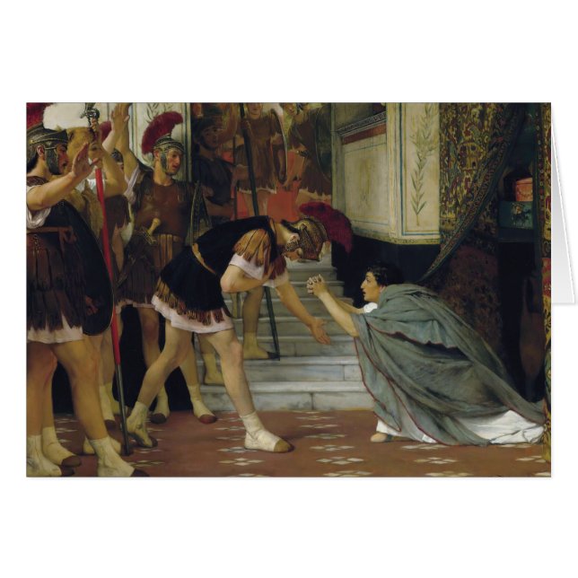 Lawrence Alma-Tadema - Proclaimen Claudius (Voorkant Horizontaal)