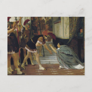 Lawrence Alma-Tadema - Proclaimen Claudius Briefkaart