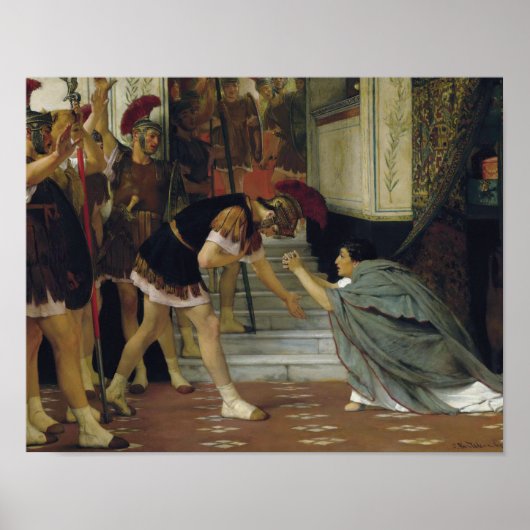 Lawrence Alma-Tadema - Proclaimen Claudius Poster (Voorkant)