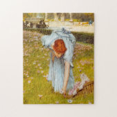 Lawrence Alma Tadema Spring in de tuin Legpuzzel (Verticaal)