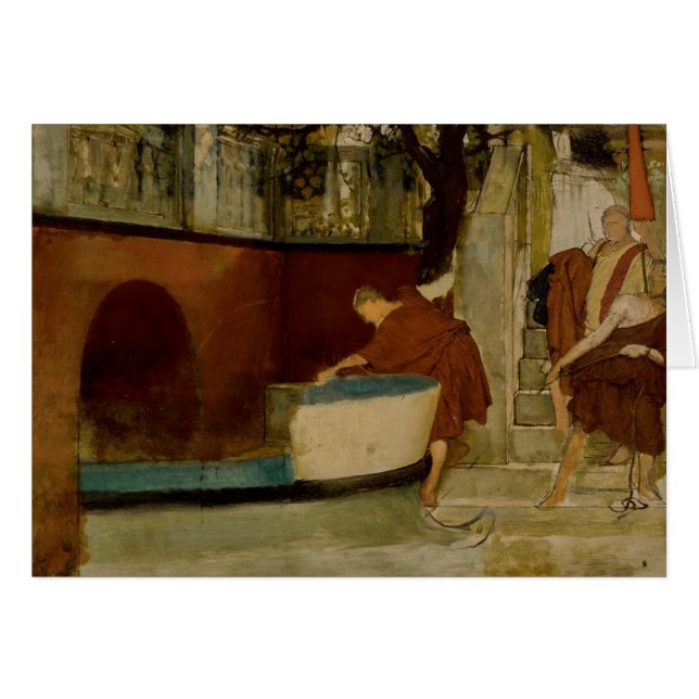 Lawrence Alma-Tadema - The Embarkation on the Barg (Voorkant Horizontaal)