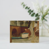 Lawrence Alma-Tadema - The Embarkation on the Barg Briefkaart (Staand voorkant)