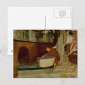 Lawrence Alma-Tadema - The Embarkation on the Barg Briefkaart (Voorkant / Achterkant)