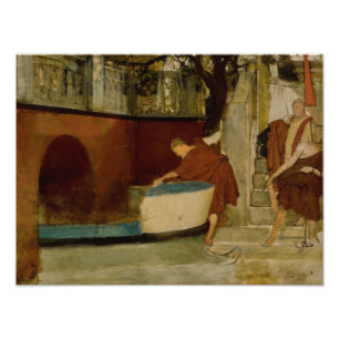 Lawrence Alma-Tadema - The Embarkation on the Barg Foto Afdruk