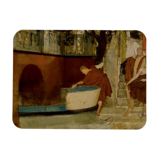 Lawrence Alma-Tadema - The Embarkation on the Barg Magneet (Horizontaal)