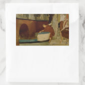 Lawrence Alma-Tadema - The Embarkation on the Barg Rechthoekige Sticker (Tas)