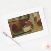 Lawrence Alma-Tadema - The Embarkation on the Barg Rechthoekige Sticker (Envelop)