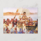 Lawrence Alma Tadema The Finding of Moses Briefkaart (Voorkant)