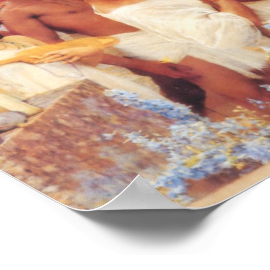 Lawrence Alma Tadema The Finding of Moses Poster (Hoek)