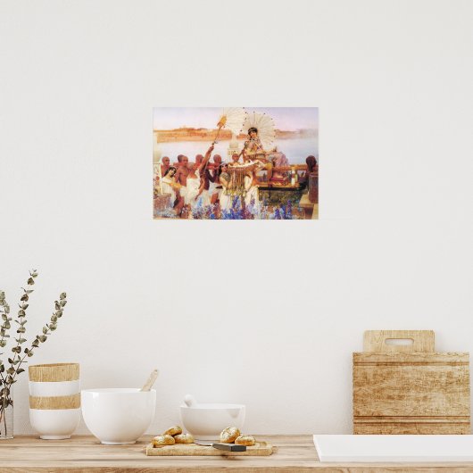 Lawrence Alma Tadema The Finding of Moses Poster (Keuken)