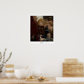 Lawrence Alma-Tadema Zedign Art Poster #125 (Keuken)