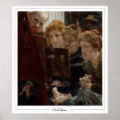 Lawrence Alma-Tadema Zedign Art Poster #125 (Voorkant)