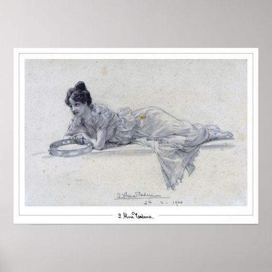 Lawrence Alma-Tadema Zedign Art Poster #233 (Voorkant)