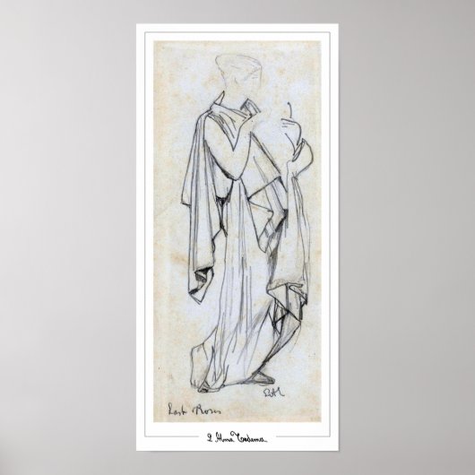 Lawrence Alma-Tadema Zedign Art Poster #245 (Voorkant)