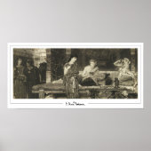 Lawrence Alma-Tadema Zedign Art Poster #335 (Voorkant)