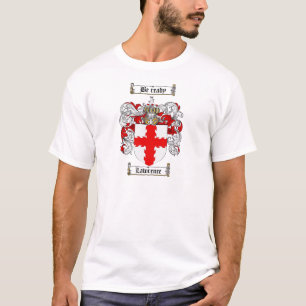 LAWRENCE FAMILIY CREST - LAWRENCE COAT OF ARMS T-SHIRT