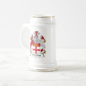 Lawrence Family Crest Bierpul (Voorkant links)