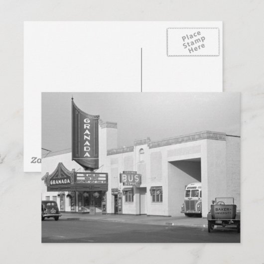 Lawrence, Kansas, 1938 Briefkaart (Voorkant / Achterkant)