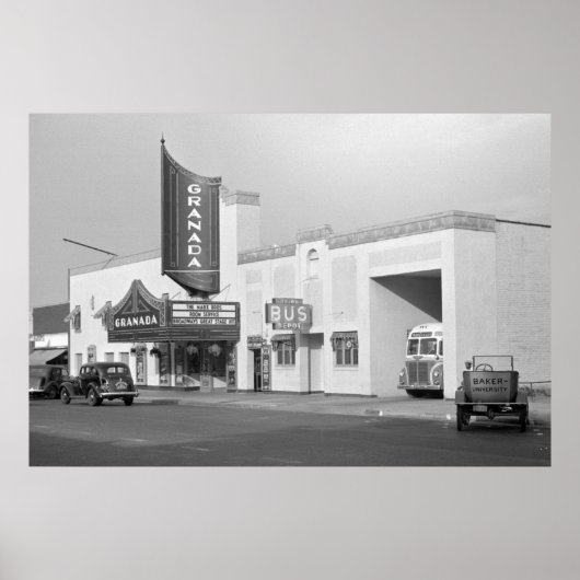 Lawrence, Kansas, 1938 Poster (Voorkant)