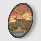 Lawrence Kansas Grote Klok (Hoek)