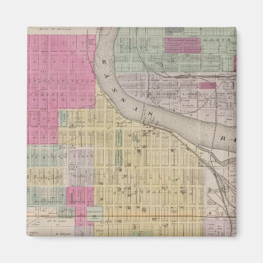 Lawrence, Kansas Magneet (Voorkant)