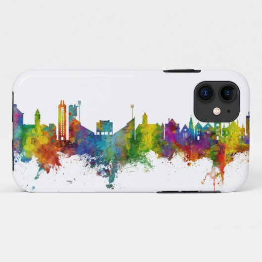 Lawrence Kansas Skyline Case-Mate iPhone Case (Achterkant (horizontaal))