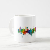 Lawrence Kansas Skyline Koffiemok (Voorkant links)