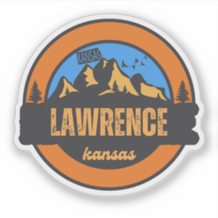 Lawrence, Kansas Sticker
