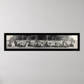 Lawrence KS Massacre Foto 1913 Poster (Voorkant)