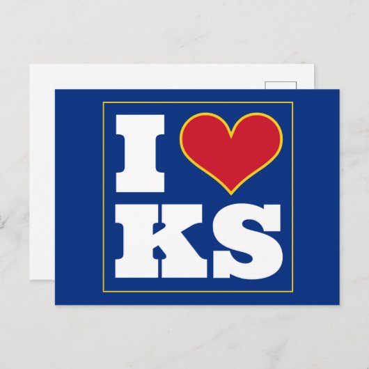 Lawrence (KS) Uitnodiging voor achterklep (Voorkant / Achterkant)