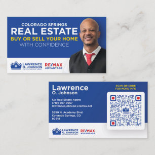 Lawrence O. Johnson Real Estate Visitekaartjes