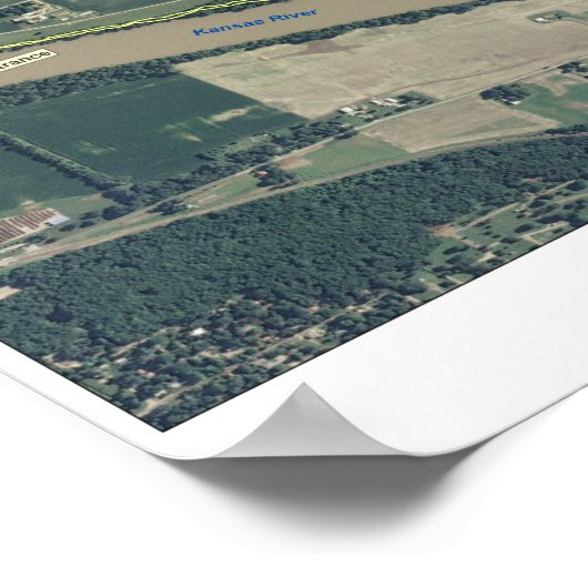 Lawrence River Trails Poster (Hoek)