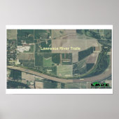 Lawrence River Trails Poster (Voorkant)