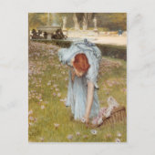 Lawrence Tadema:Flora Spring in de tuinen Briefkaart (Voorkant)