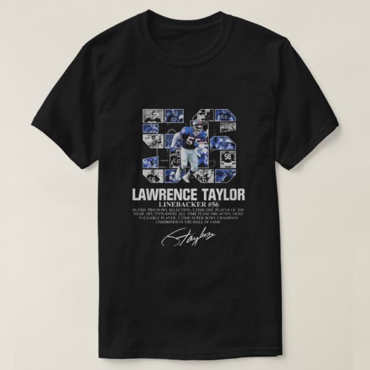 Lawrence Taylor T-shirt (Design voorkant)