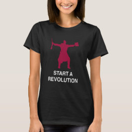 Lawrence Times femme Start een Revolution T-shirt