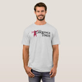 Lawrence Times grijze T-shirt (Voorkant volledig)