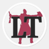 Lawrence Times kleine ronde stickers (Voorkant)