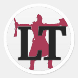 Lawrence Times kleine ronde stickers